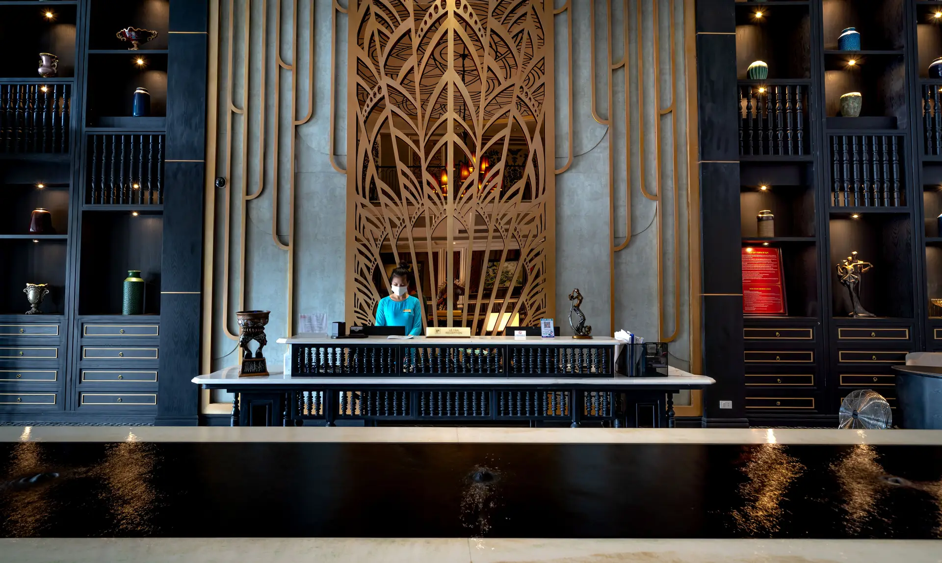 Réception luxueuse ArdovellhotelStay