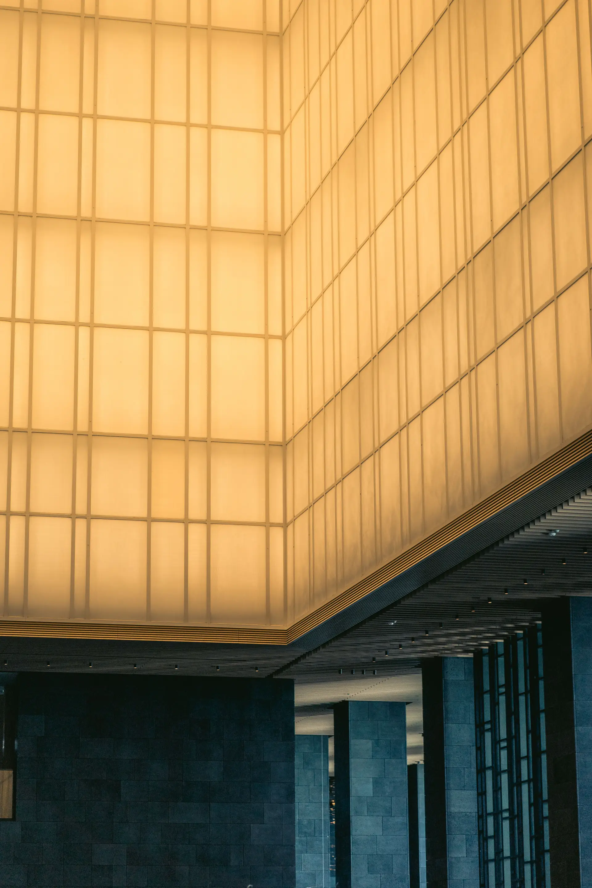 Intérieur contemporain de l'hôtel